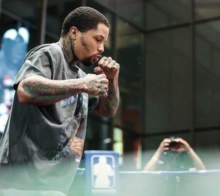 Gervonta Davis Appears Weary at Open Workout