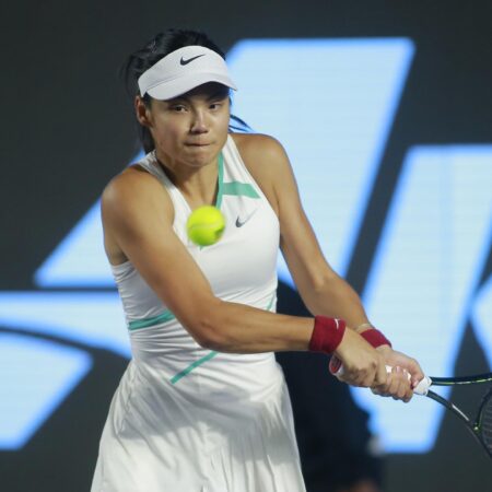 Emma Raducanu Smiles as She Returns to Tennis After Stalker Incident
