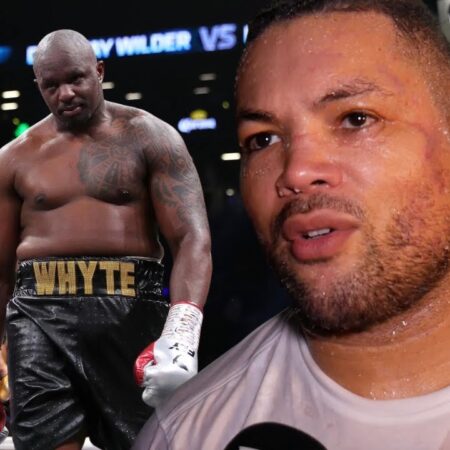 Dillian Whyte Cancels Fight with Joe Joyce