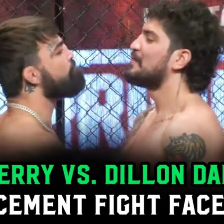 KSI and Dillon Danis Press Conference Erupts After Pancake Incident